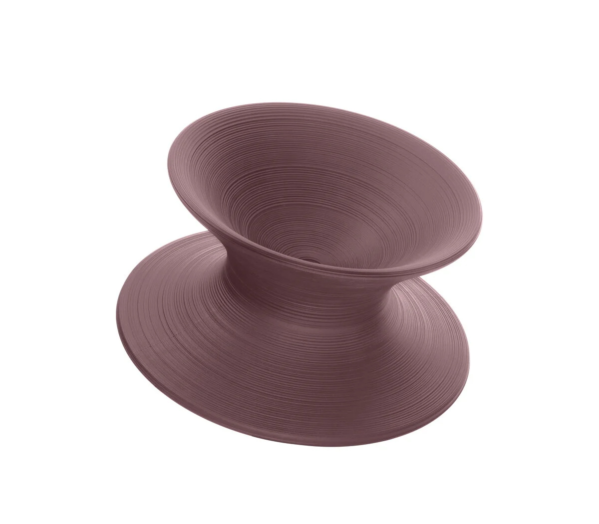 Magis Spun Sessel dark purple – drehbarer Design-Sessel Magis Spun Sessel dark purple, drehbar, moderner Design-Sessel, ergonomisch, komfortabel, italienisches Design