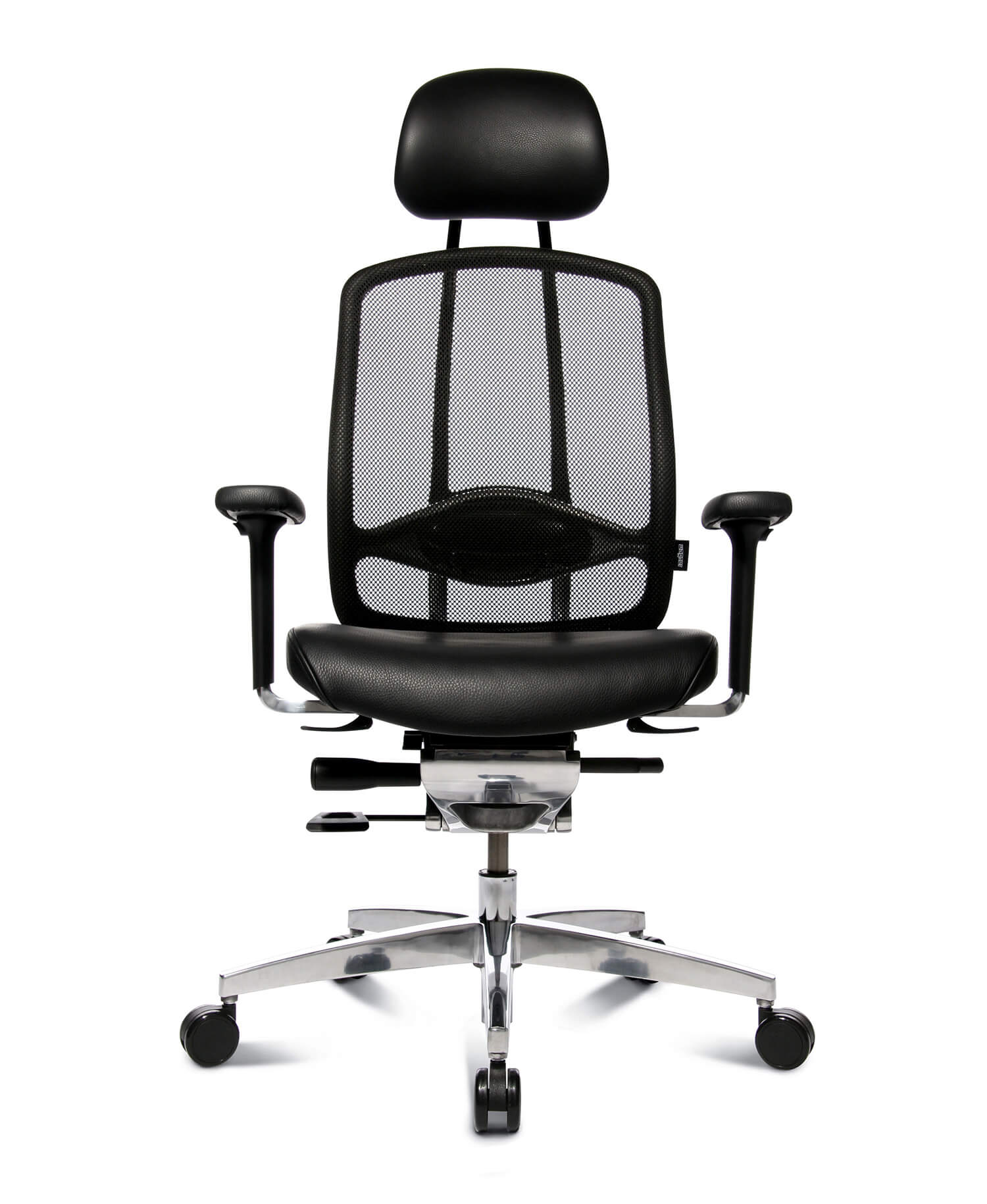 AluMedic Limited Drehstuhl, mit Kopfstütze AluMedic Limited Drehstuhl, mit Kopfstütze