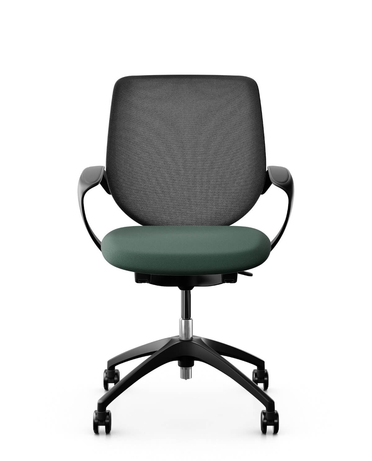 Giroflex 313-4018 Konferenzstuhl mit atmungsaktivem Netzrücken, ergonomisch, komfortabel für Meetings und Besprechungsräume