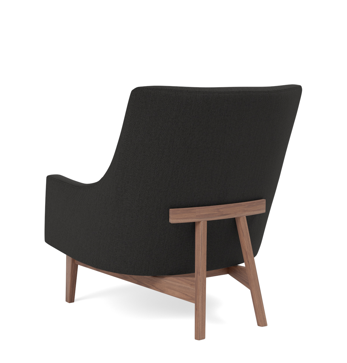 A-Chair Wood Base, eiche lackiert / re-wool 358