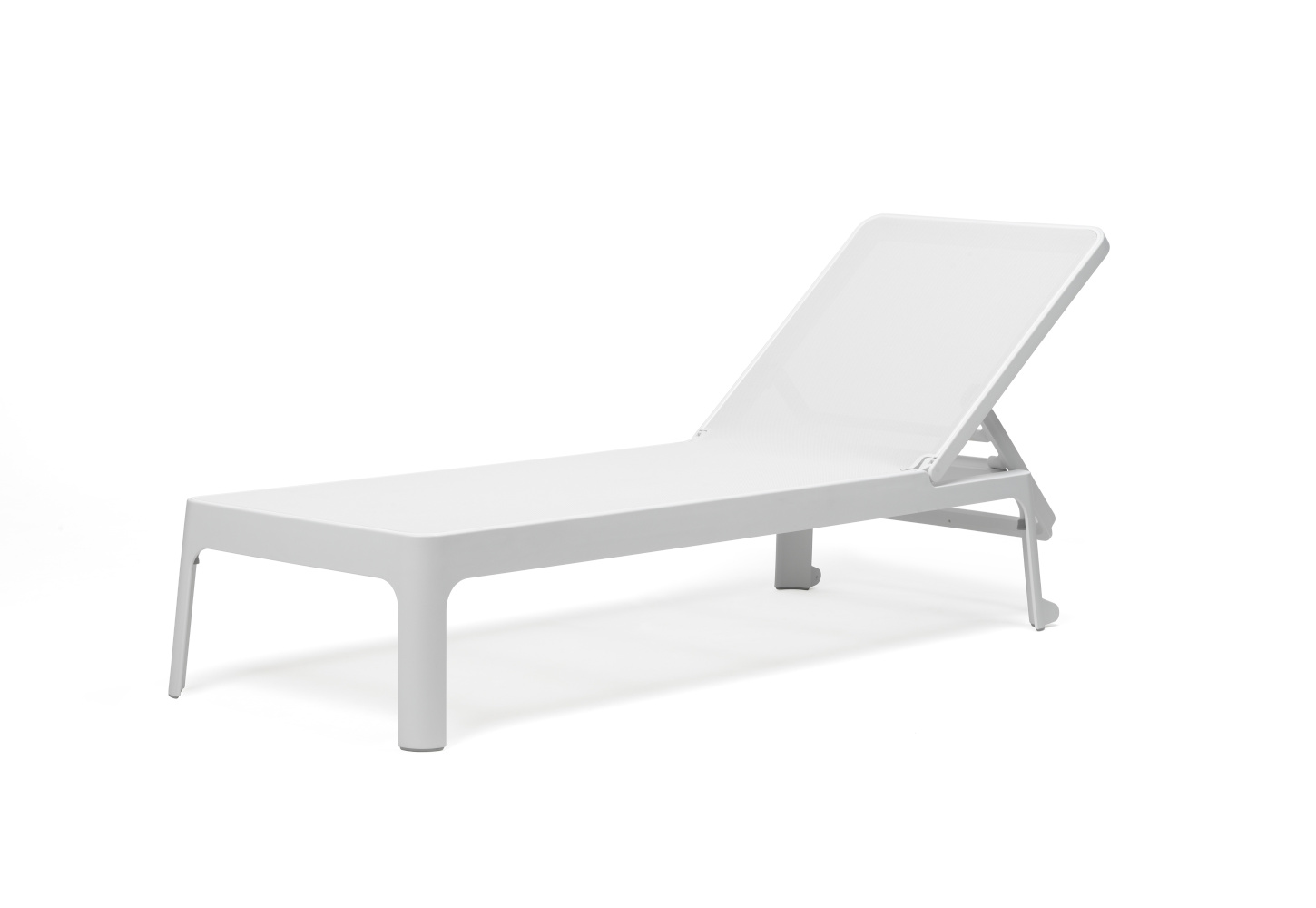 Nardi Plano Gartenliege, italenisches Design, weiß, ergonomisch, langlebig, funktional, nachhaltig