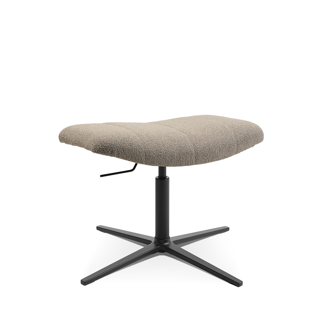 Platzsparende Nesting Ottomane mit Komfortpolster, vielseitige Sitzgelegenheit für Büro, Objekt und Hospitality