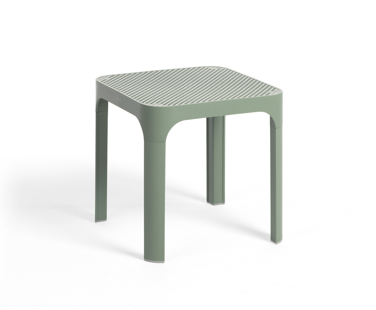 Nardi Net Table 40 Beistelltisch, italenisches Design, Menta, langlebig, funktional