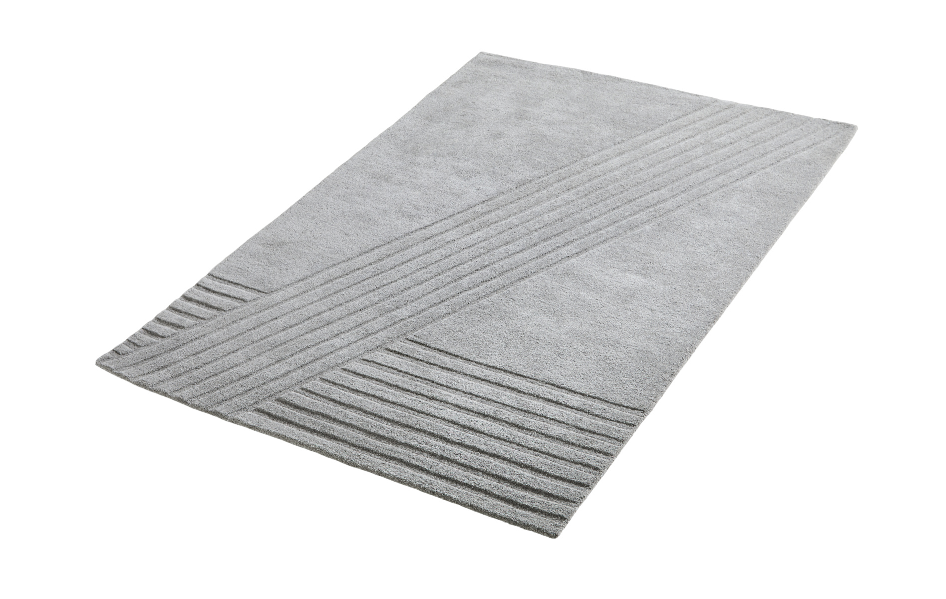 Kyoto Teppich, 90 x 140 cm, grey