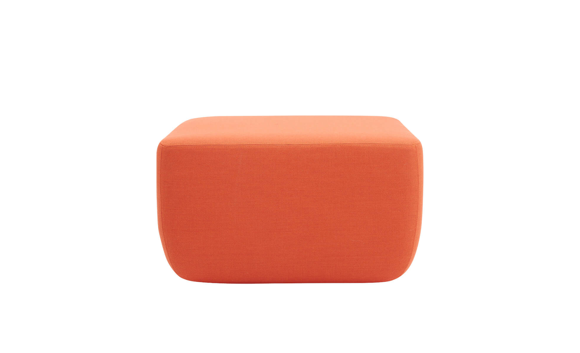 Moderner Softline Opera Hocker mit weichem Polster, stabiler Konstruktion und elegantem Design, ideal fürs Wohnzimmer.