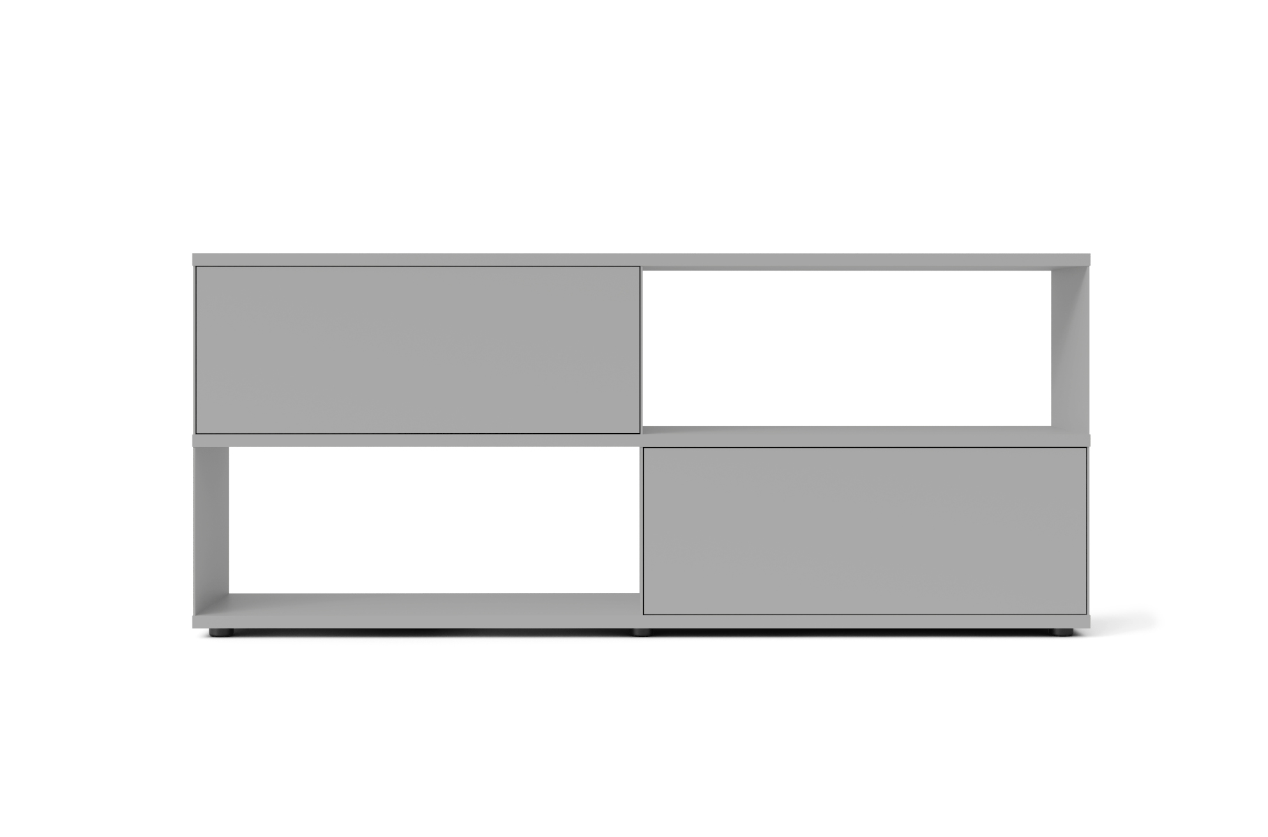 Flow Q Regal, 200 x 83 cm, cool grey