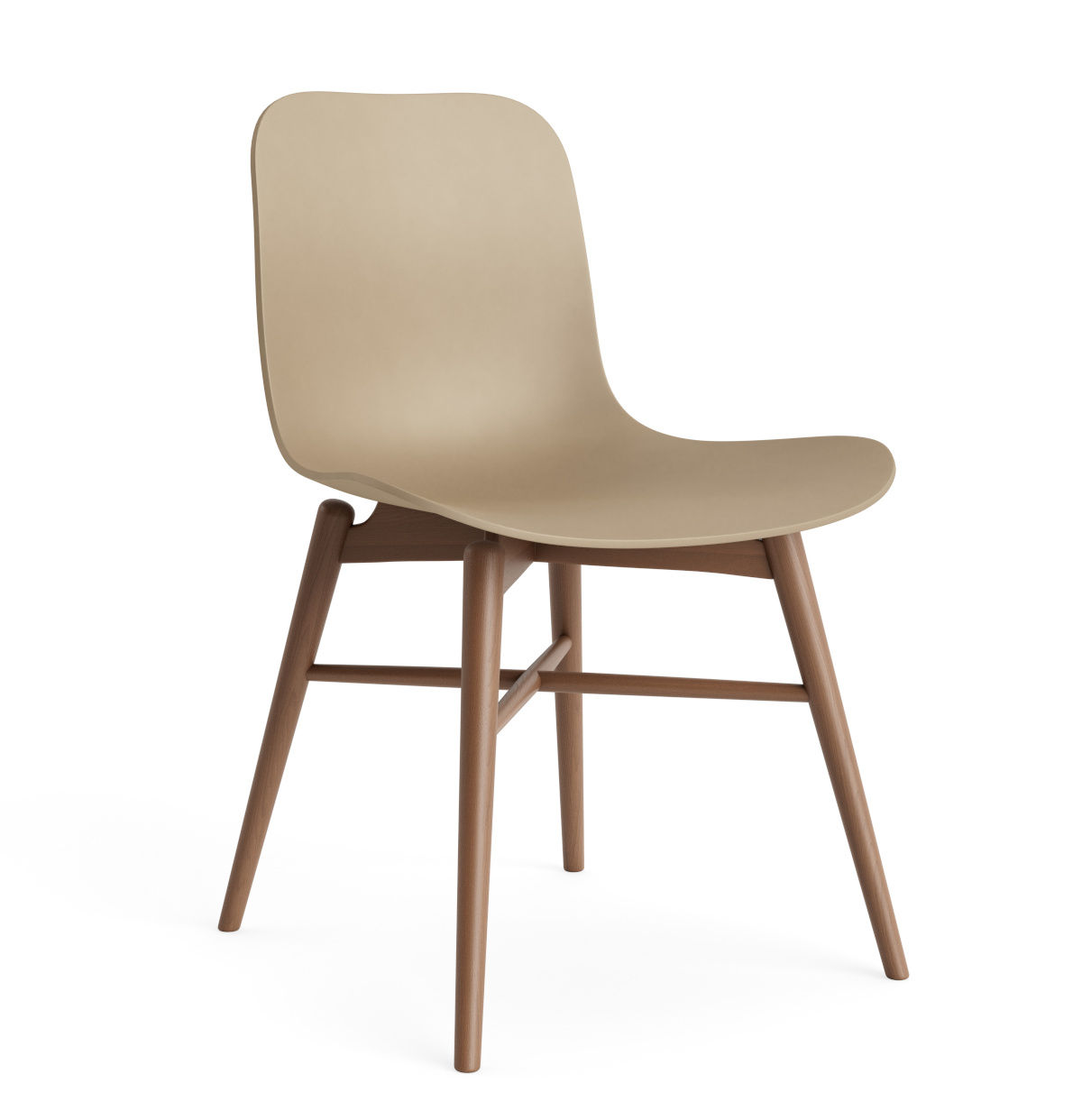 Langue Chair Wood, eiche geräuchert / ecru