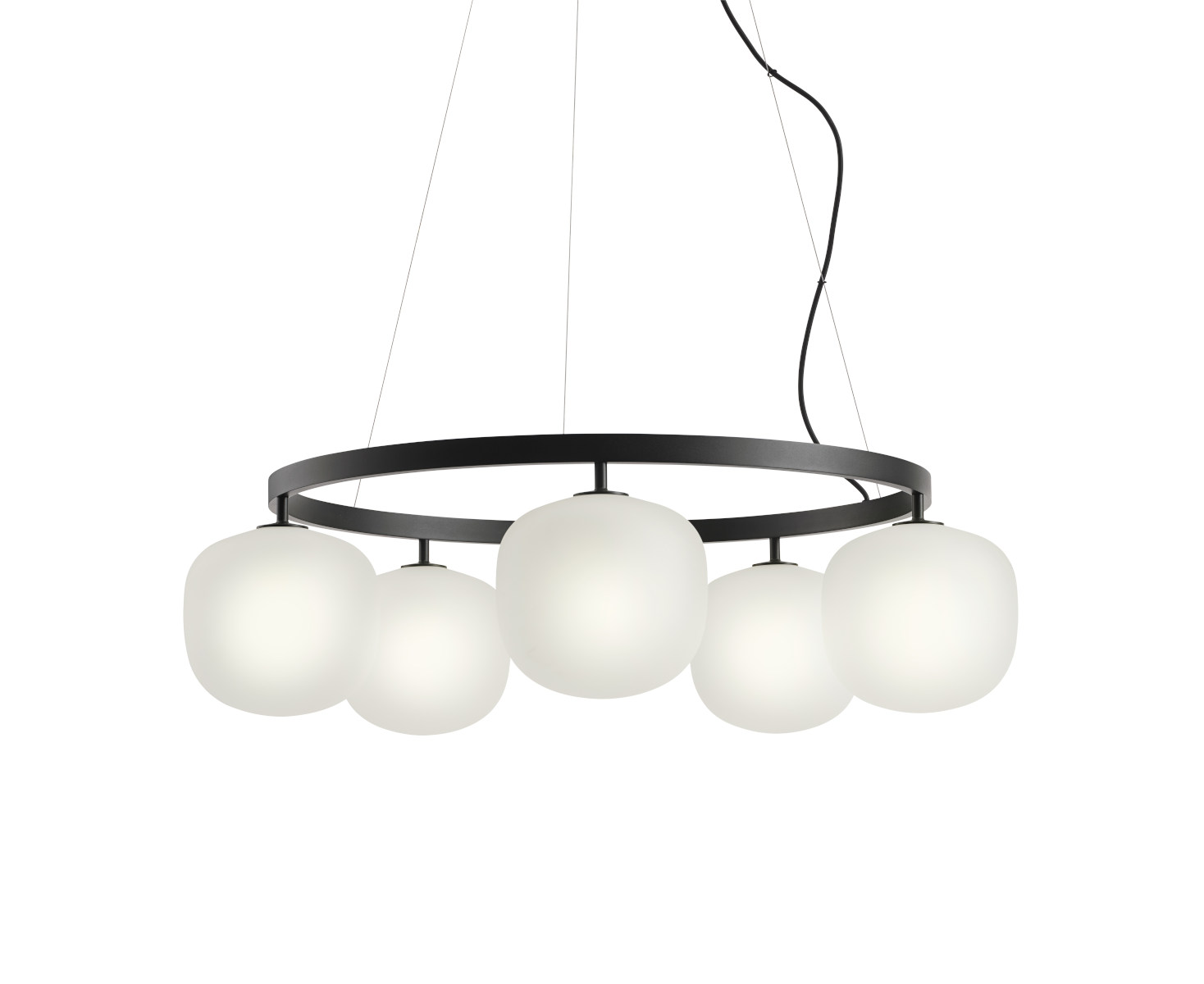 Rime Kronleuchte, schwarz