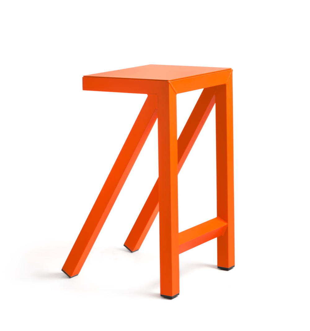 Magis Bureaurama Barhocker 62 cm – modernes Design Magis Bureaurama Barhocker 62 cm, orange, modernes italienisches Design, stabil, komfortabel, höhenfest