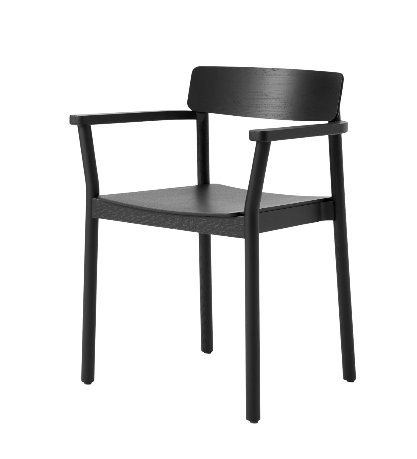 &Tradition Betty TK10 Armlehnstuhl, schwarz, dänisches Design, elegant und langlebig – stilvoll am Ess- oder Arbeitsplatz