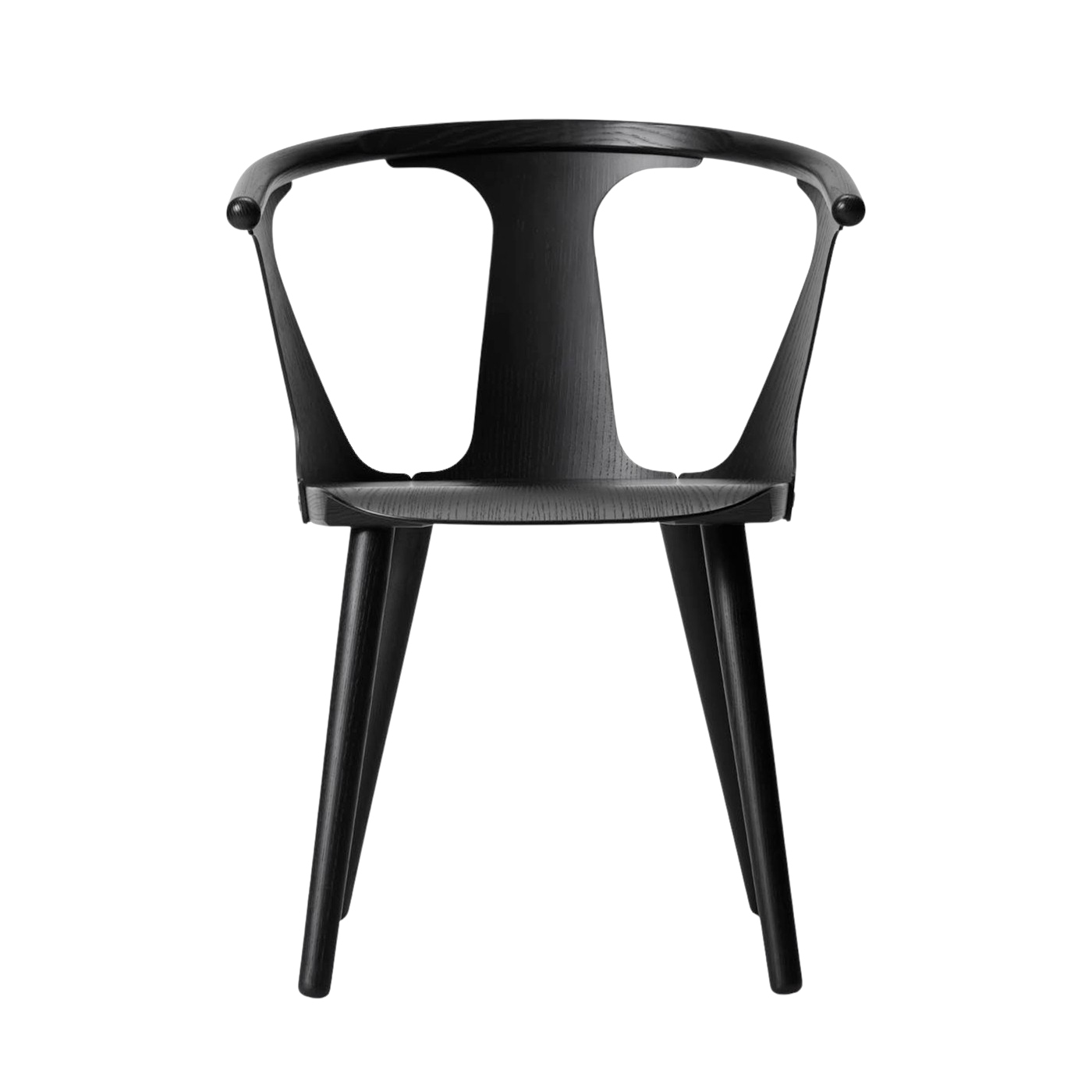 In Between SK1 Armlehnstuhl, eiche schwarz lackiert
