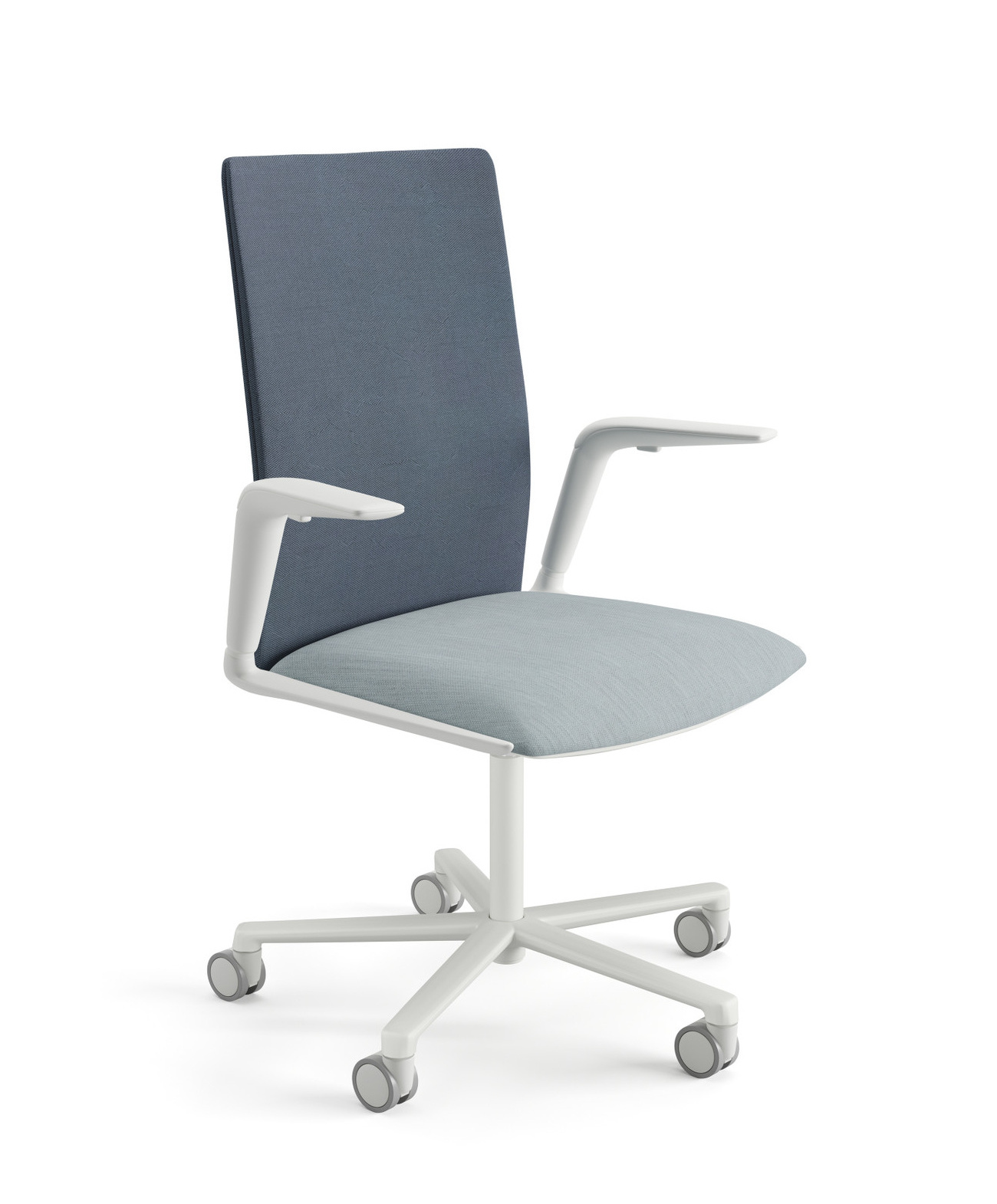 Kinesit Bürodrehstuhl, voll bezogen #4861