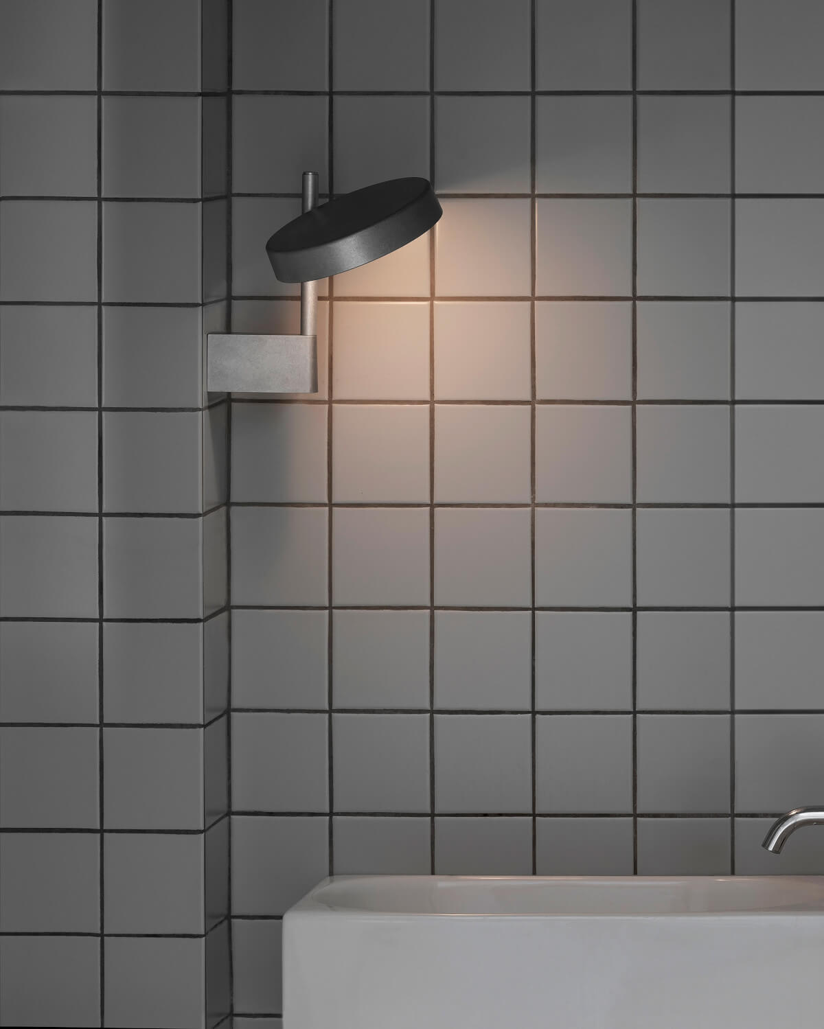 w242 Pastille alu br1 Wandleuchte, oxide red