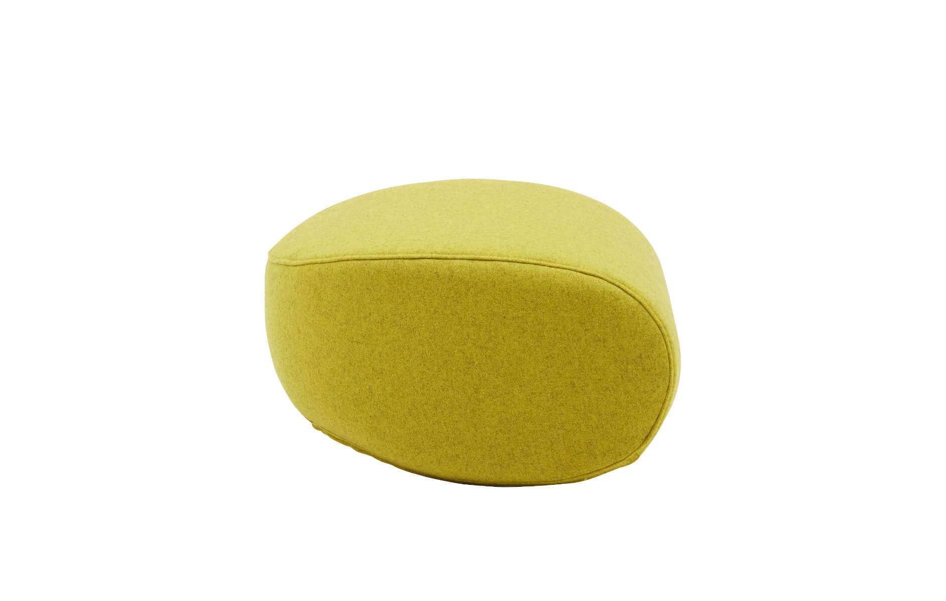 Gepolsterter Apollo Hocker von Softline im modernen Design, vielseitig einsetzbar als Sitzhocker oder Fußhocker