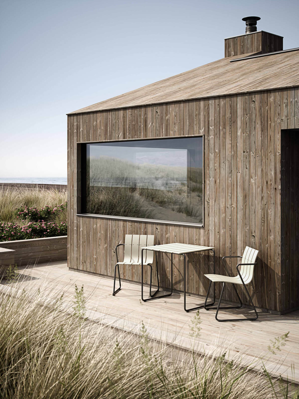 Ocean Stuhl, schwarz