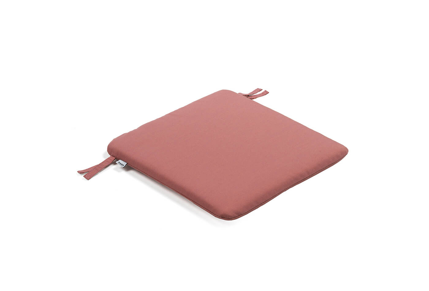 Nardi Doga Armlehnstuhl mit Sitzkissen, mattone, wetterfest, leicht, langlebig, italienisches Outdoor-Design