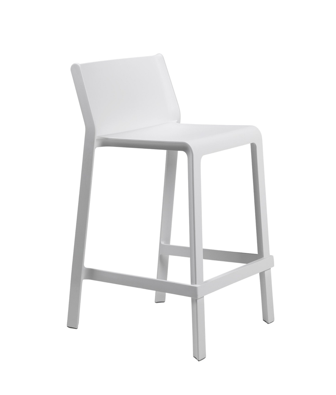 Nardi Trill Barhocker 65 cm, agave, Outdoor-Hocker aus wetterfestem Polypropylen, modernes italienisches Design