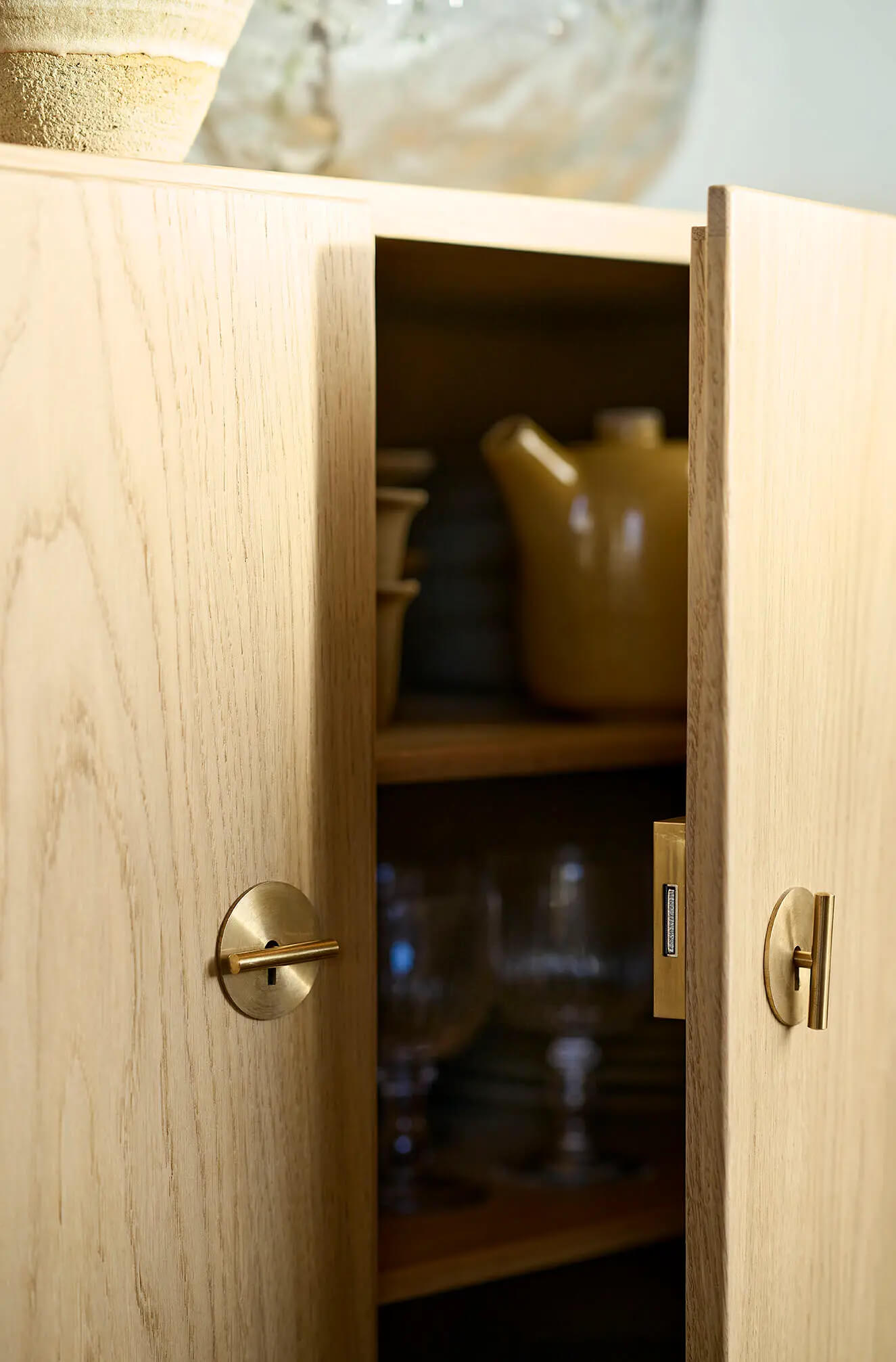 FDB Møbler A232 Sideboard, Eiche natur – zeitloses, funktionales Möbelstück für modernes Wohnambiente