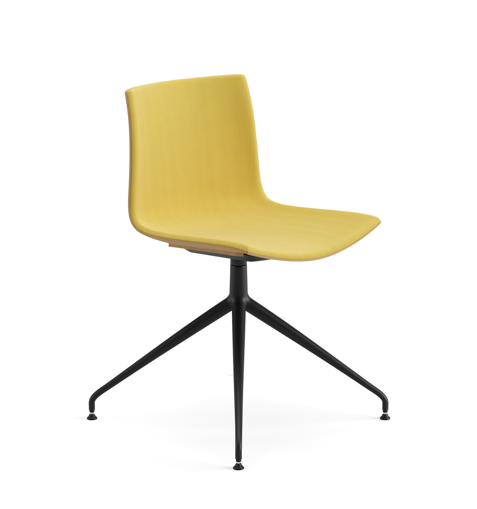 Catifa 46 Stuhl, holz, vorne bezogen #0332