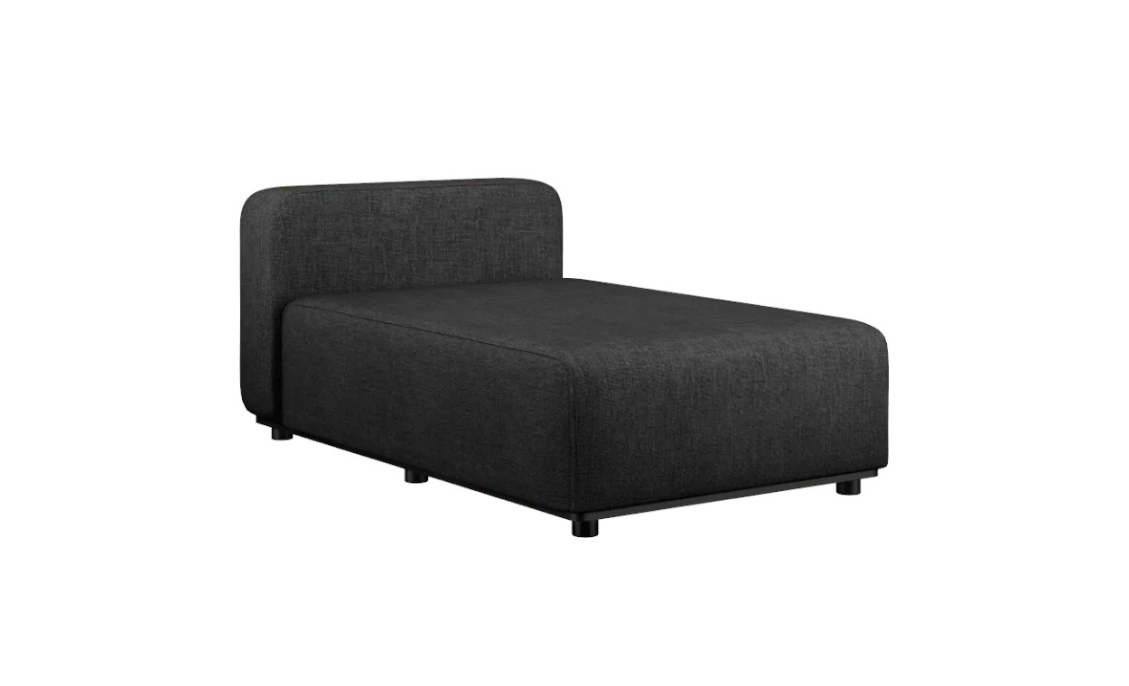 Cobana Chaiselongue, cobana schwarz