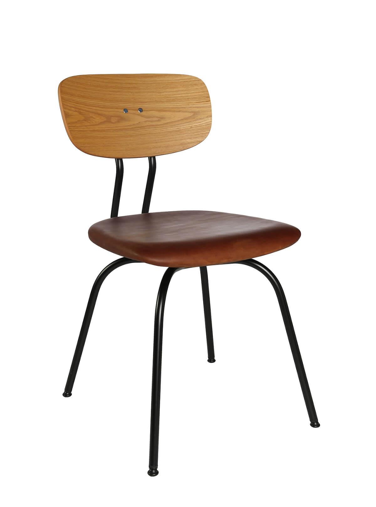 Wagner W-1970 Stuhl mit Sitzkissen, moderner Designstuhl mit gepolsterter Sitzfläche für Wohn- und Objektbereiche