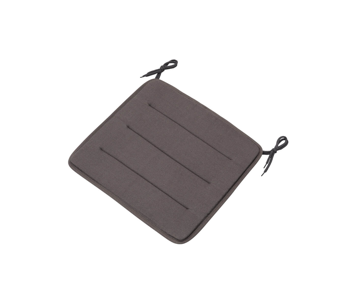 Linear Steel Stuhl Sitzkissen, dark grey
