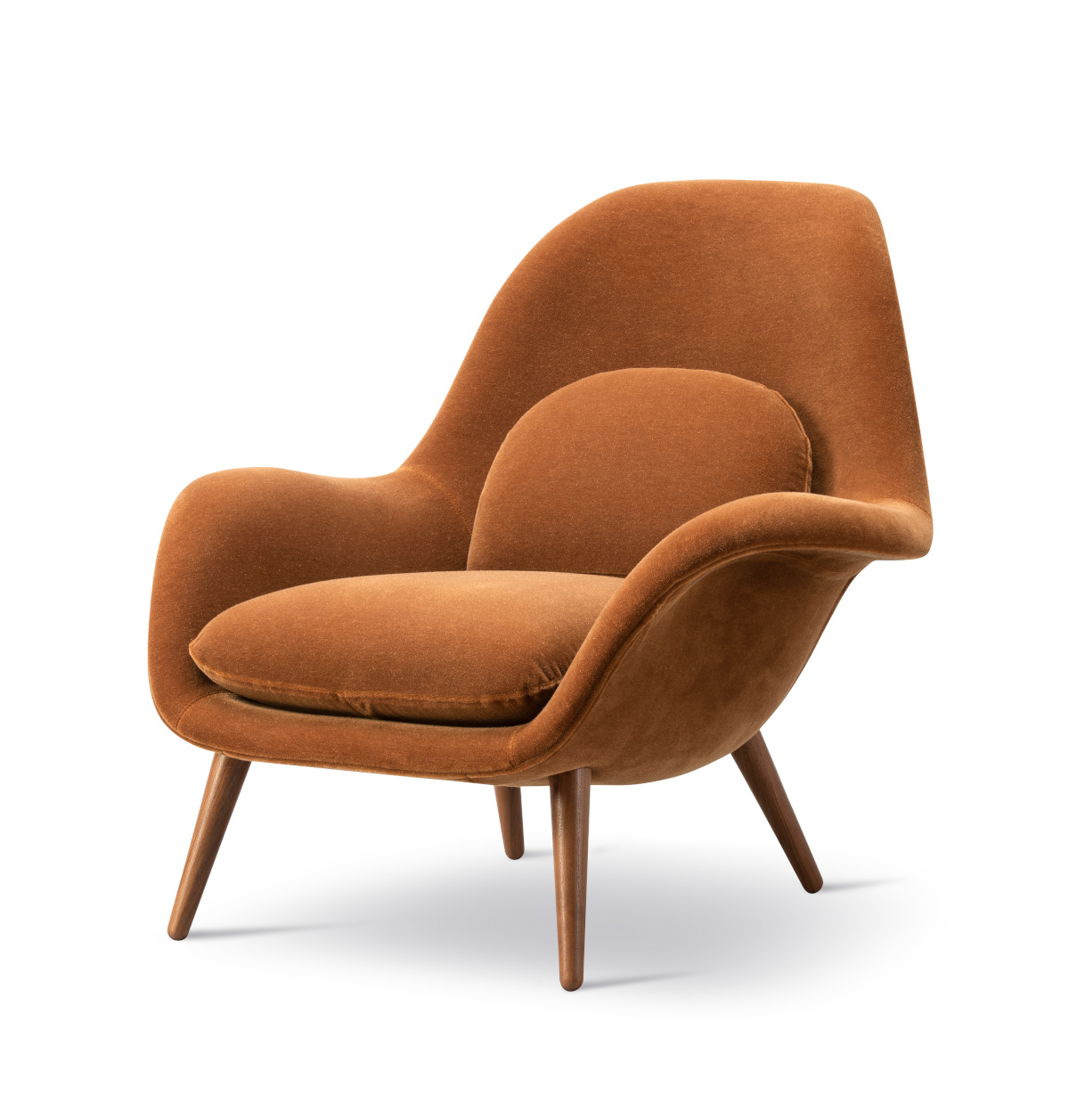 Swoon Lounge Armchair, eiche lackiert / sunniva 242