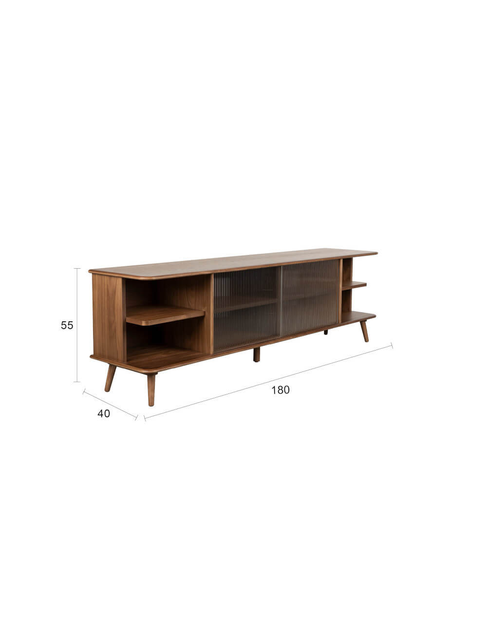Rise Sideboard, 180 cm, walnuss