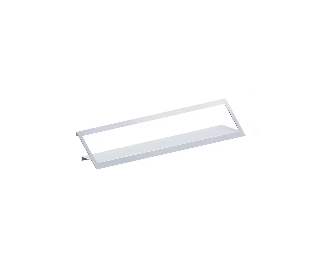 Zeus Air Shelf Wandregal 120 cm in Weiß aus Metall mit minimalistischem Design für moderne Wohnräume.