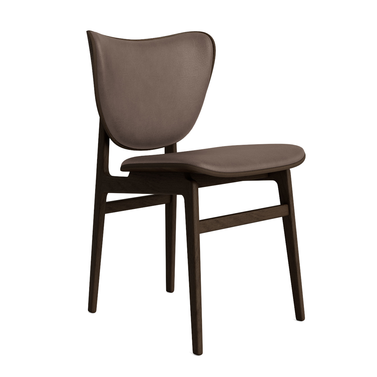 Elephant Stuhl, eiche geräuchert / dunes dark brown 21001 Elephant Stuhl, eiche geräuchert / dunes dark brown 21001