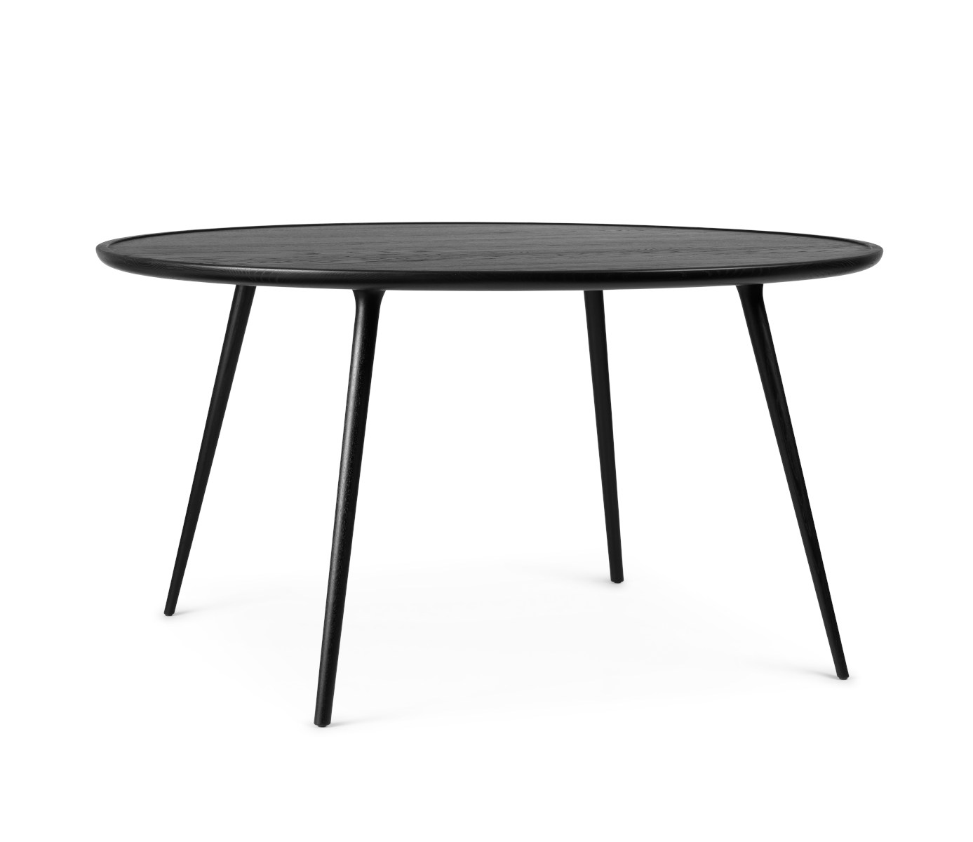 Accent Esstisch, Ø 140 cm, schwarz