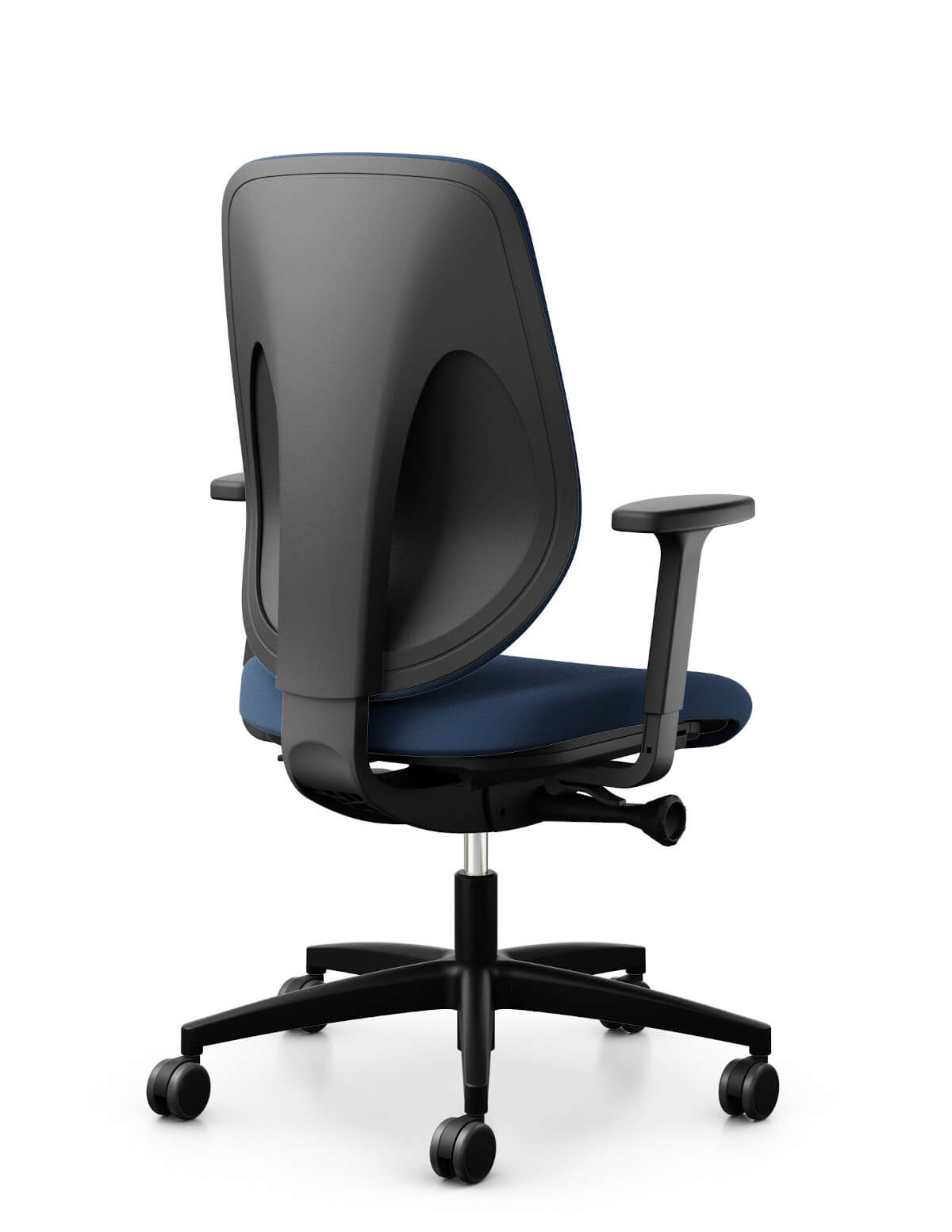 Giroflex Bürostuhl 353-4529 mit Polsterrücken, stilvoller Arbeitsstuhl für moderne Büroeinrichtungen