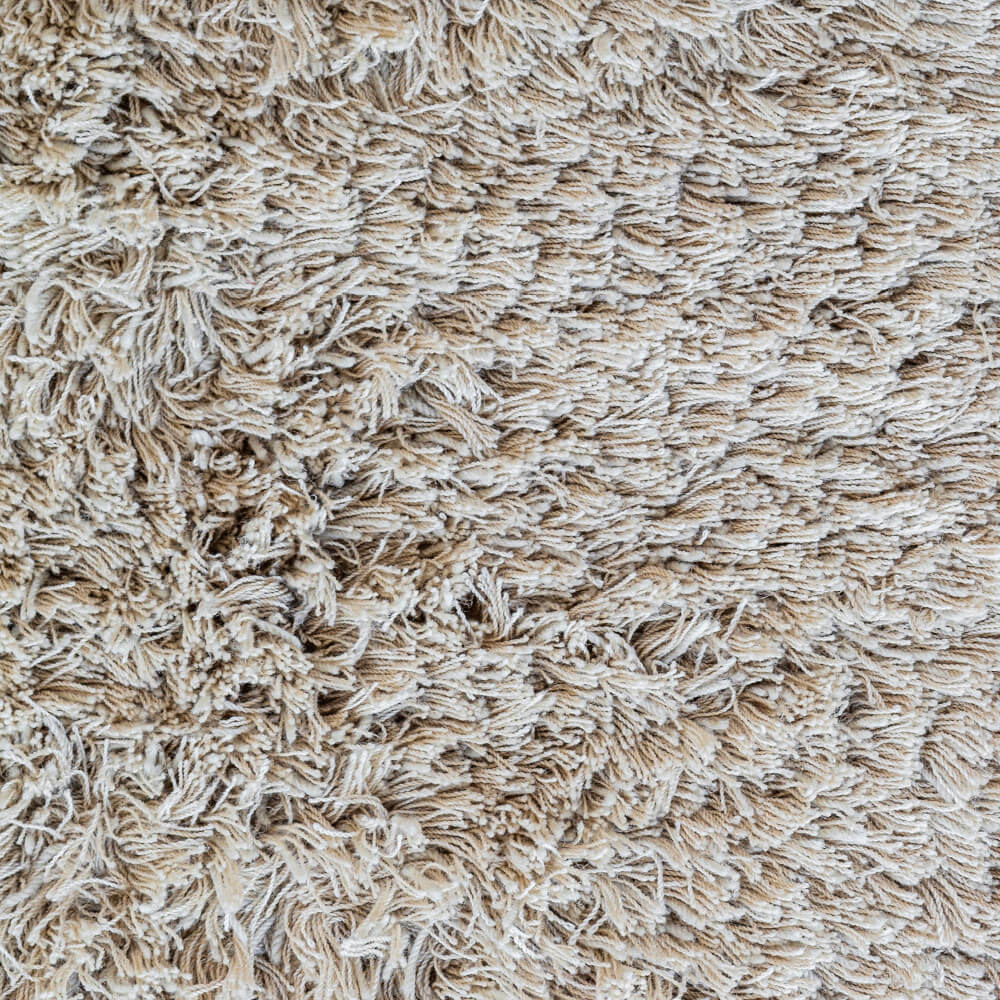 Rya Teppich, 200 x 300 cm, cream