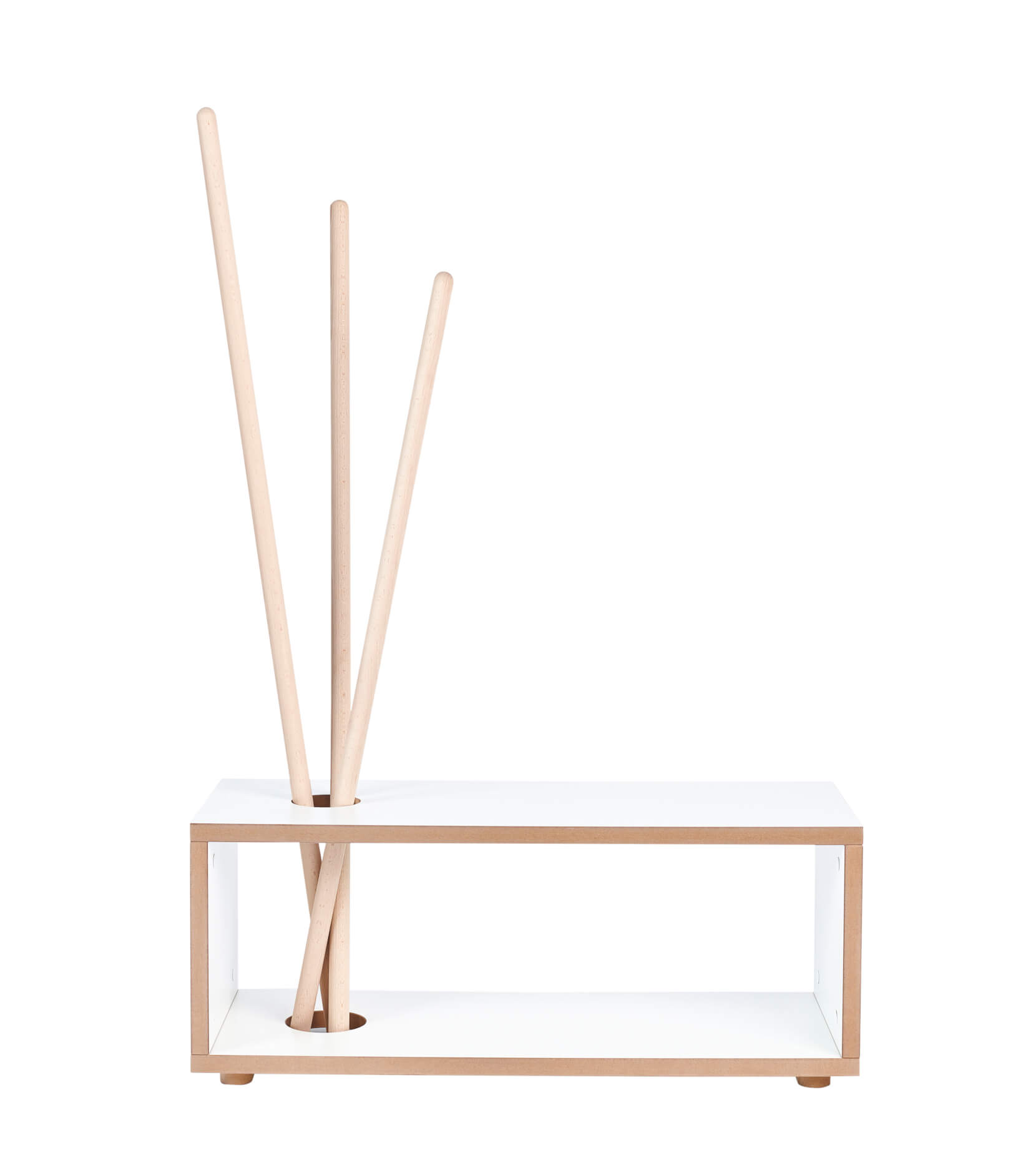 Ordnung Kinder Garderobe und Bank