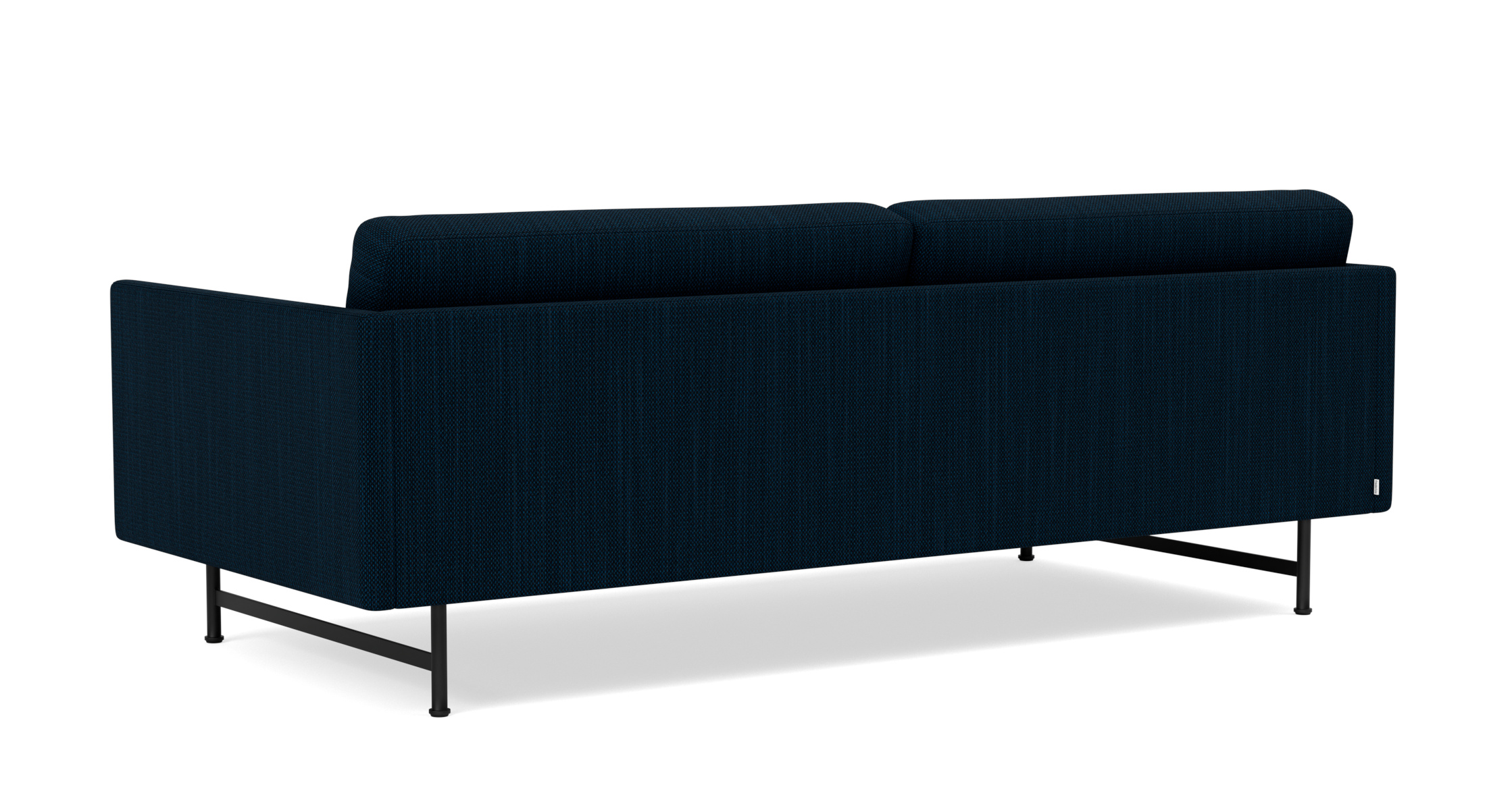 Calmo Sofa 2-Sitzer, 95 cm, schwarz / sunniva 242