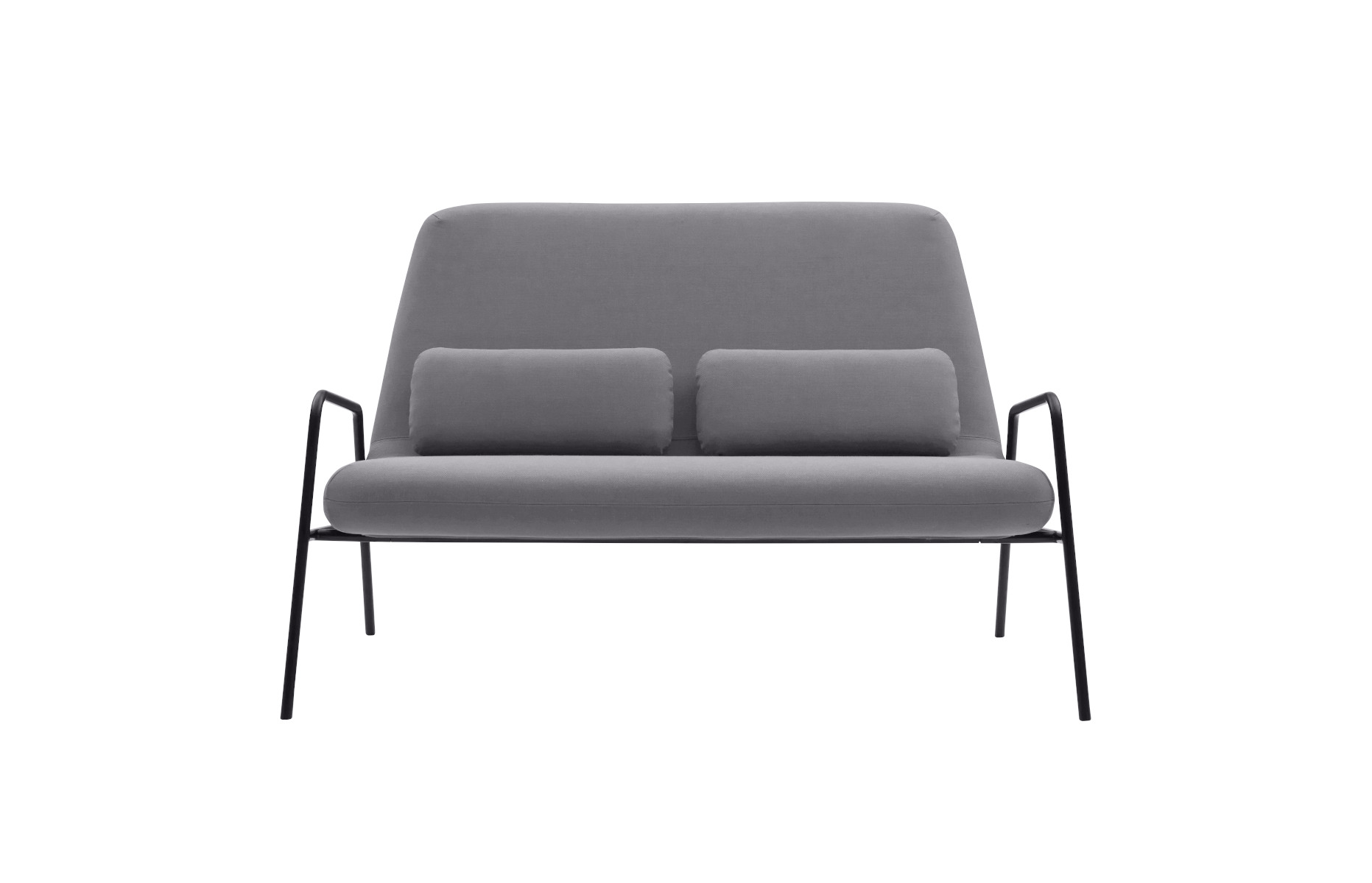 Softline Nola Sofa mit modernem, reduziertem Design, bequeme Sitzfläche und hochwertiger Stoffbezug