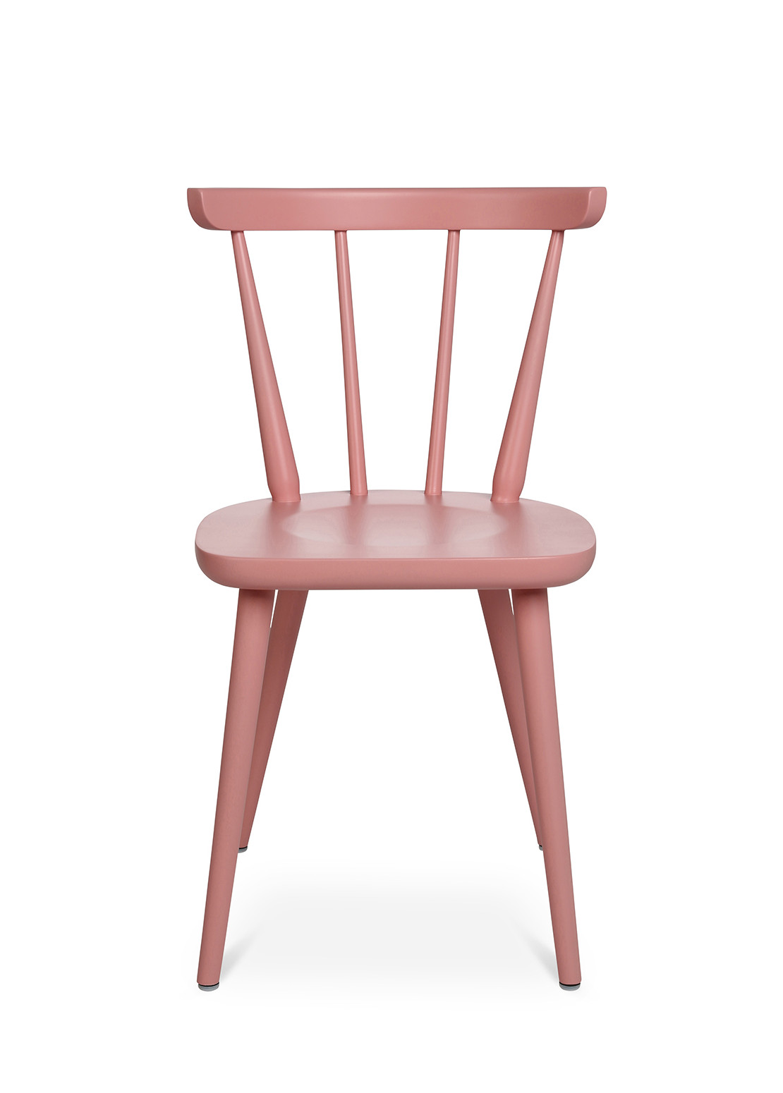 Wagner W-1960 Bambini Kinderstuhl in Rosa, ergonomisch geformter Designstuhl für Kinderzimmer und Schreibtisch