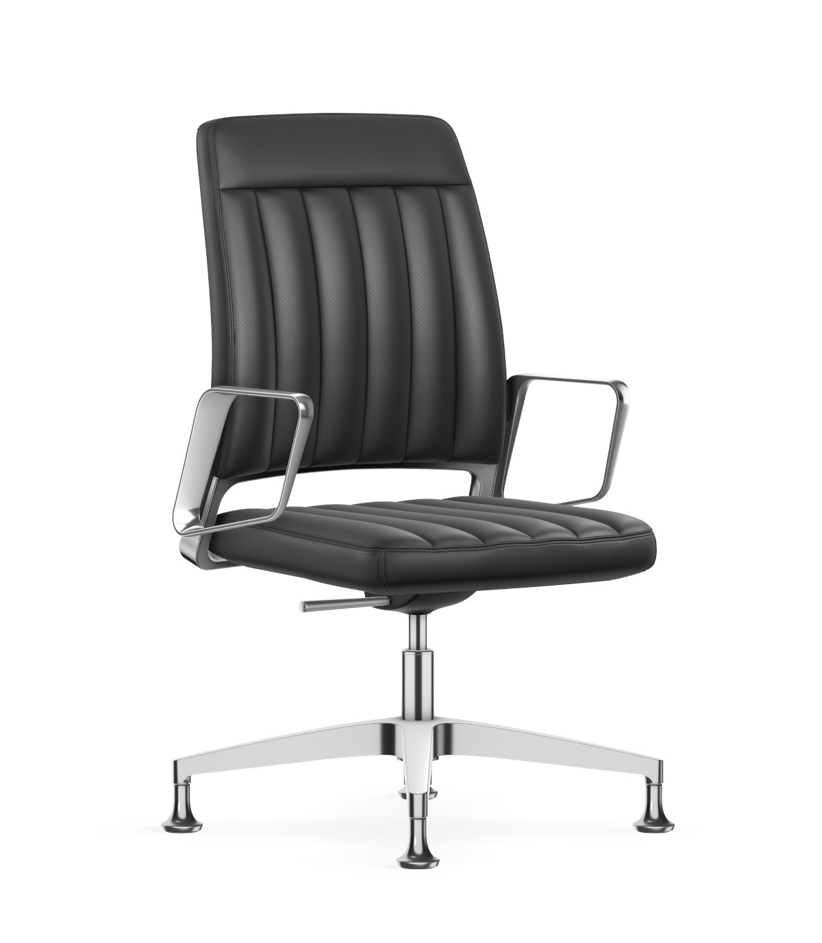 Eleganter Interstuhl VINTAGEis5 24V4 Konferenzstuhl mit modernem Design, ergonomischer Rückenlehne und hoher Sitzqualität