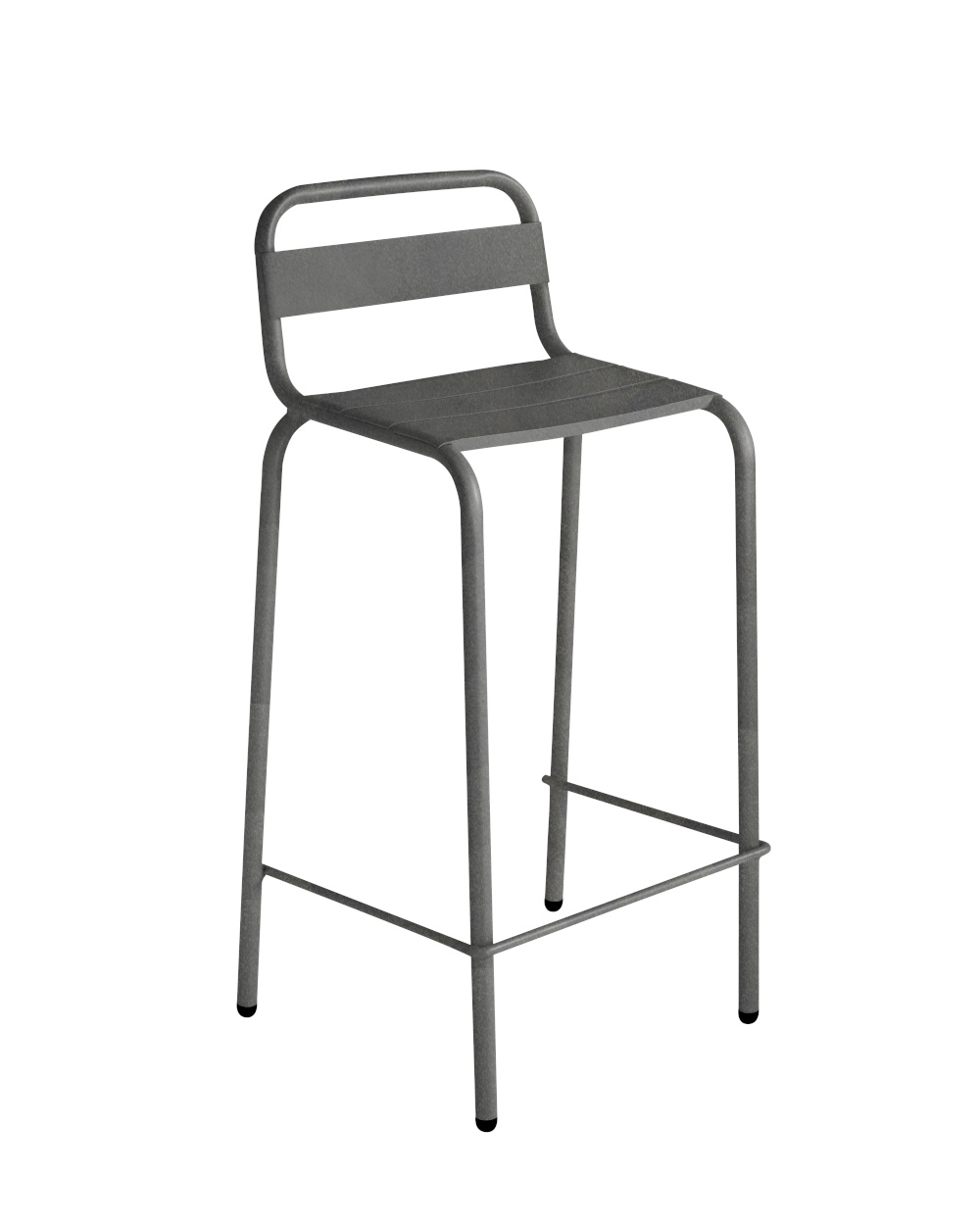 Barceloneta Barhocker, höhe 67 cm, manganese