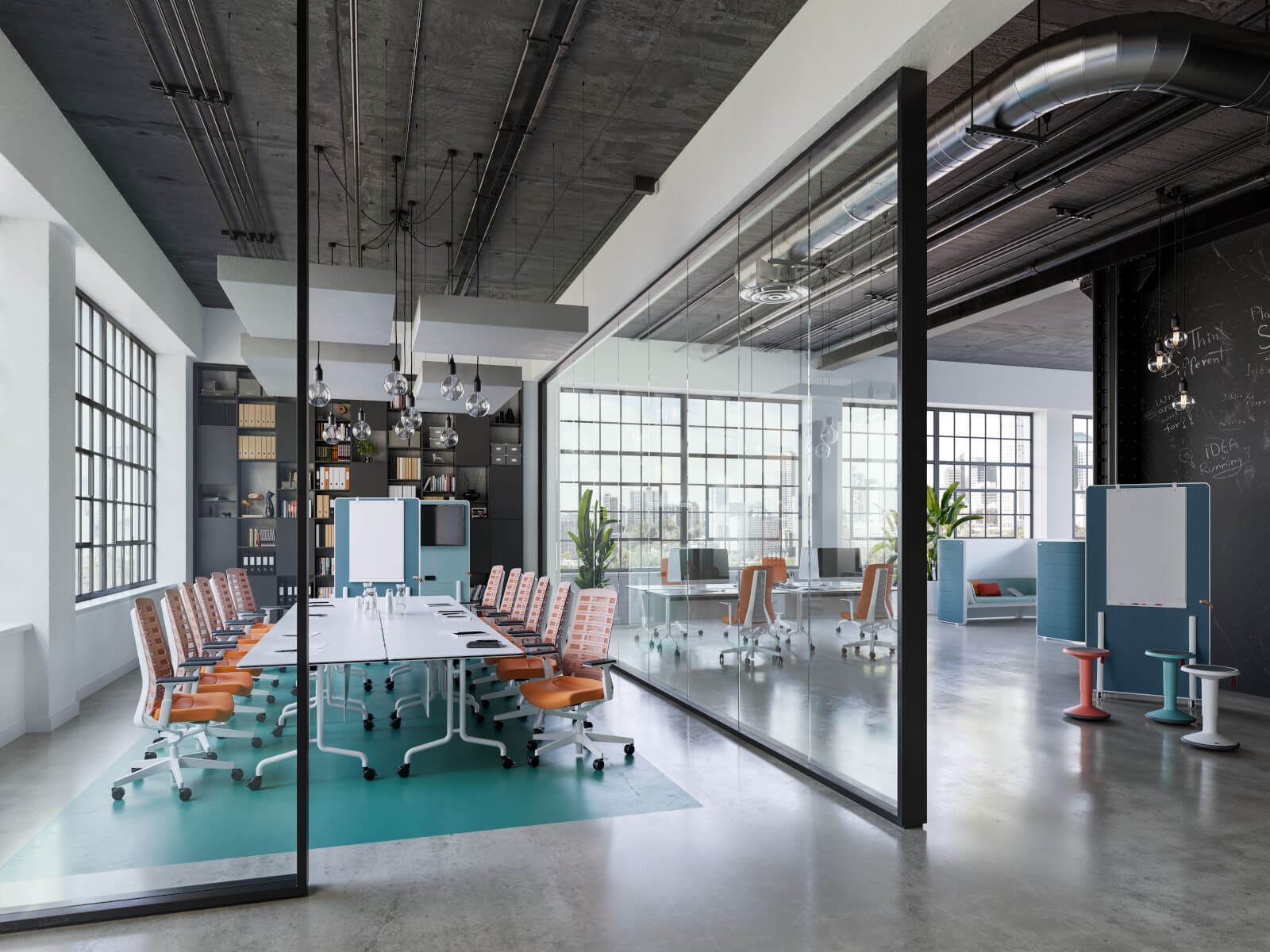 Interstuhl NESTYis3 1132N Klapptisch, kompakt, stabil, ideal für Büro und Seminarraum