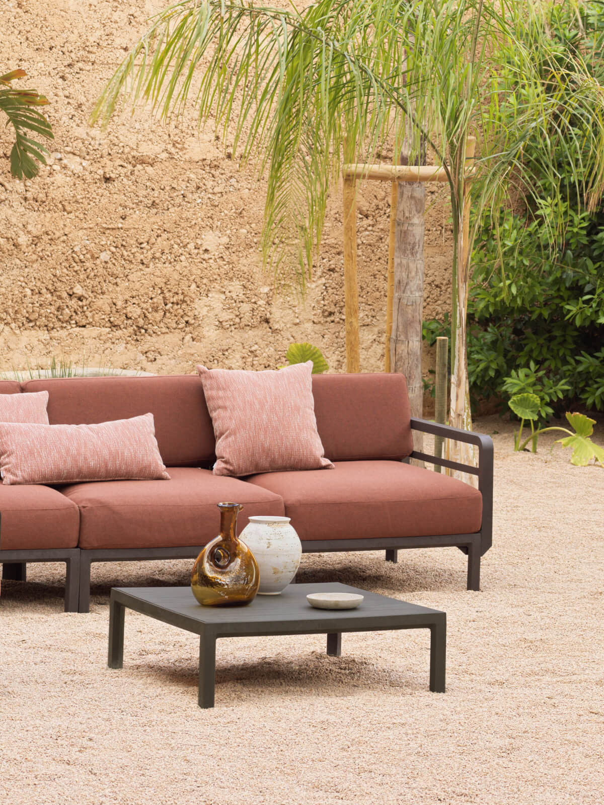 Nardi Maximo 5 Mittelelement – Modernes Outdoor-Design Nardi Maximo 5 Modulsofa Mittelelement auf Terrasse, wetterfest, langlebig und komfortabel – italienisches Outdoor-Design
