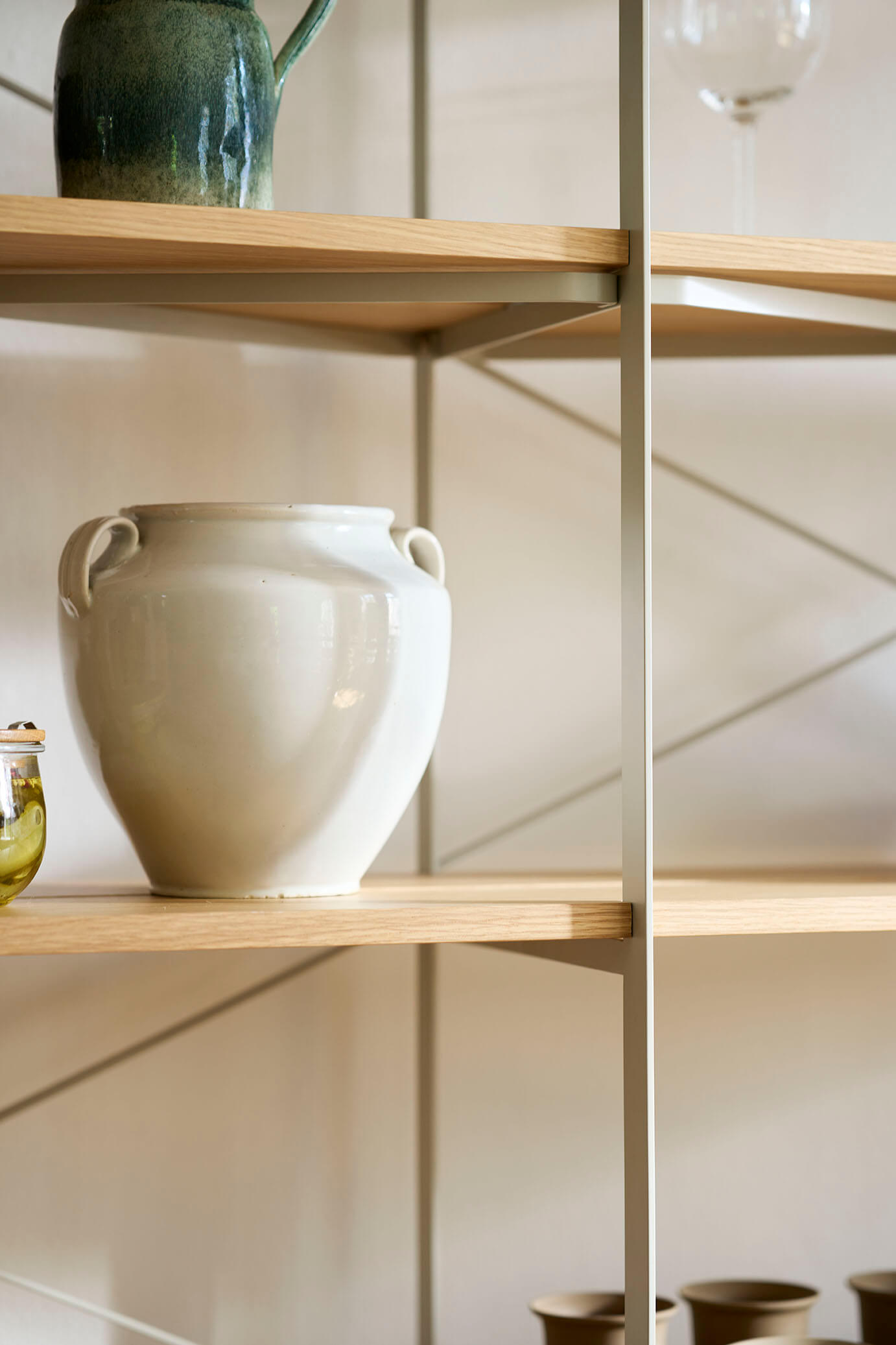 Funktionales A91 Nordhavn Regal von FDB Møbler, hochwertig und zeitlos – perfektes Möbelstück für Wohnzimmer