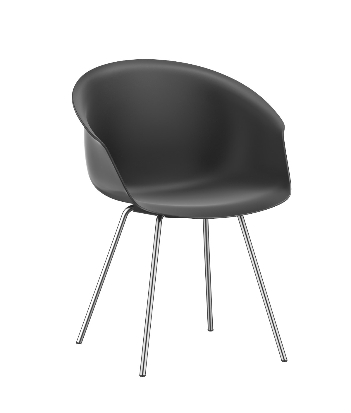 Interstuhl SHUFFLEis1 SU371 Clubsessel mit ergonomischem Sitzkomfort, modernes Design, ideal für Lounge und Büro