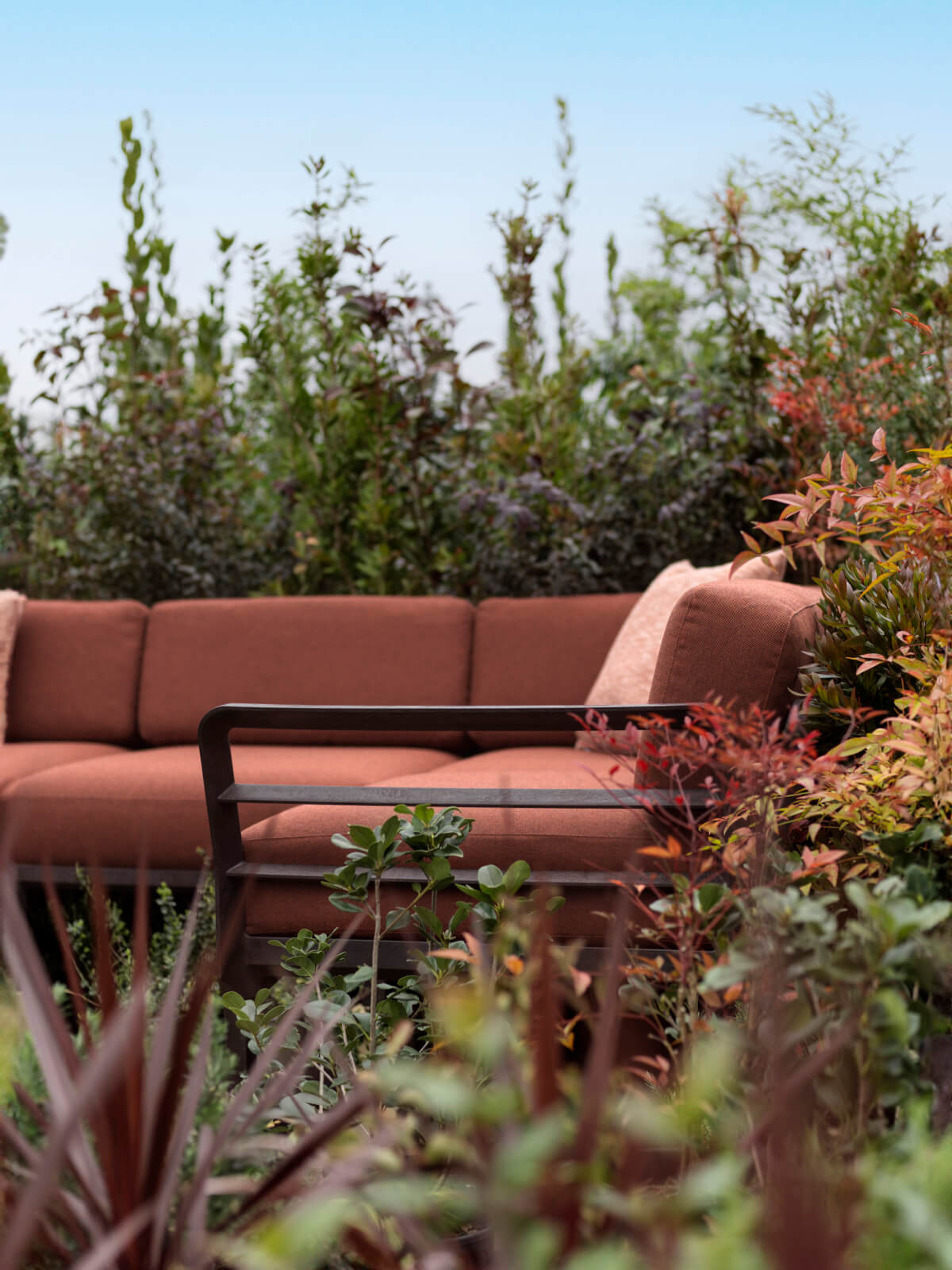 Nardi Maximo 5 Ecksofa – Modernes Italienisches Design Nardi Maximo 5 Modulsofa Eckelement im Garten, wetterfest, langlebig und komfortabel – italienisches Design für draußen