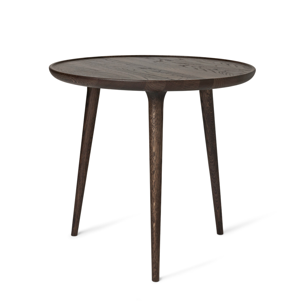 Accent Beistelltisch, Ø 60 cm, schwarz