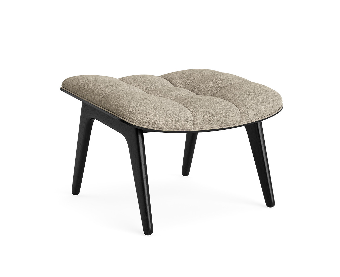 Mammoth Ottoman, eiche schwarz