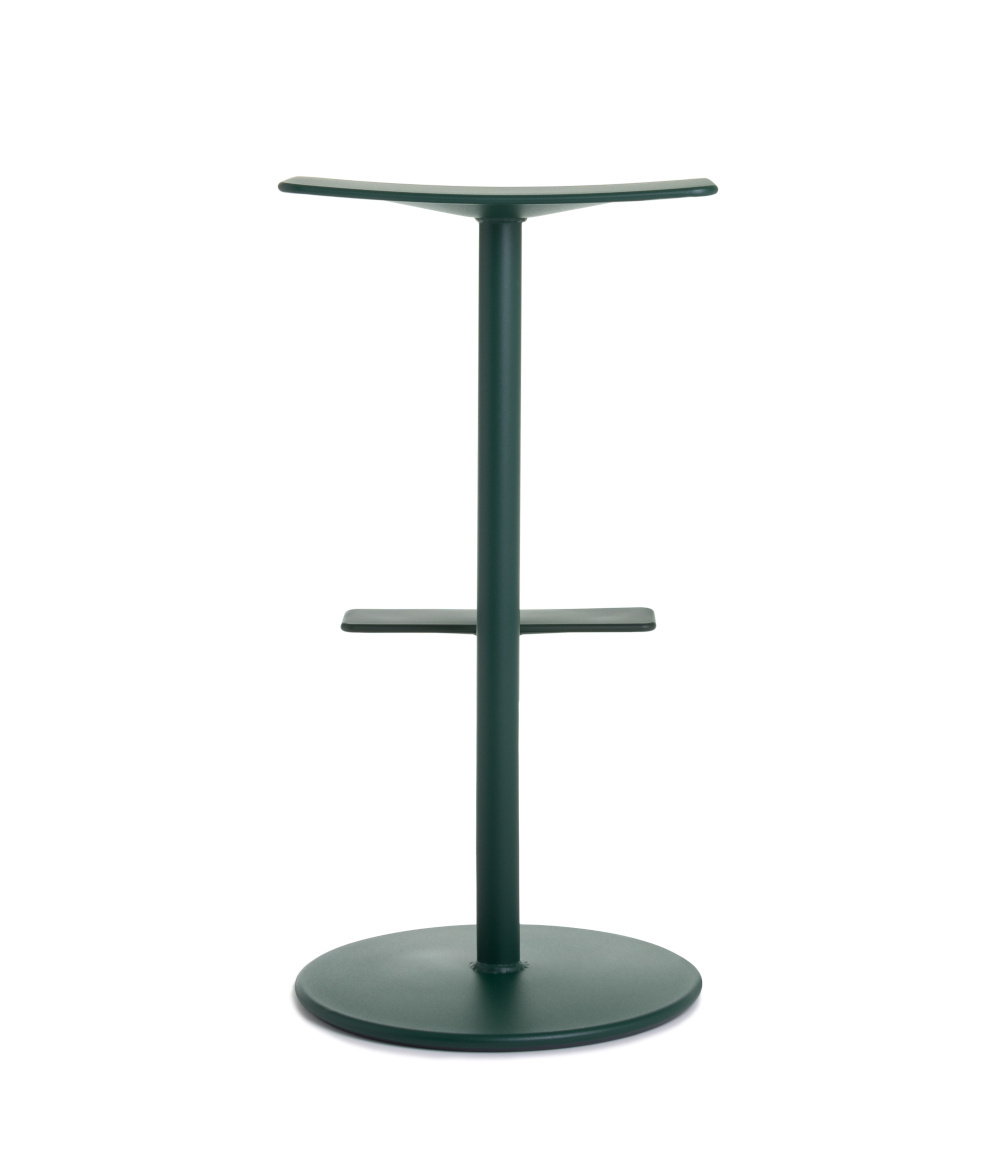 Magis Sequoia Barhocker 76 cm, dunkelgrün, ergonomisch, hochwertig, stilvoll, langlebig, Made in Italy