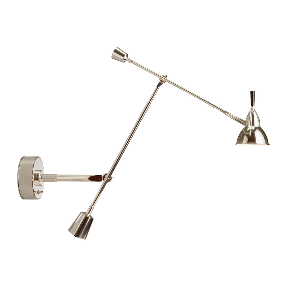 Buquet EB 27 WL Wandleuchte, versilbert mit 90er Auflage 