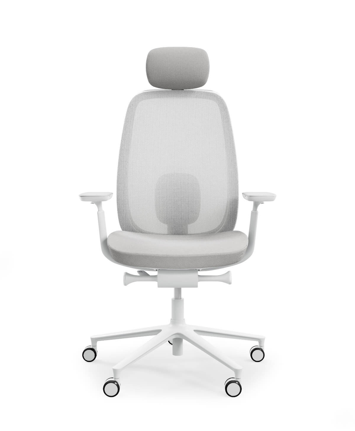 Profim Pace 151SFL ergonomischer Bürostuhl mit Netzrückenlehne, gepolsterter Sitzfläche und Kopfstütze