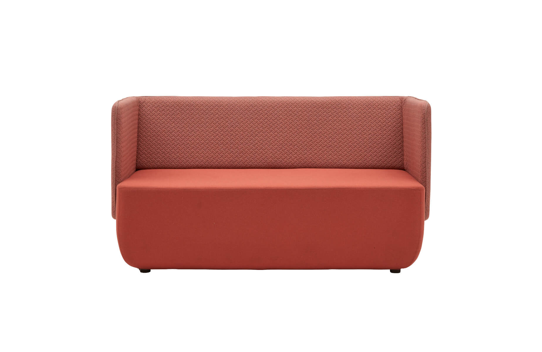 Softline Opera Sofa niedrig, modernes Design Sofa mit niedriger Sitzhöhe, gepolstert, hochwertiger Stoff, minimalistischer Look